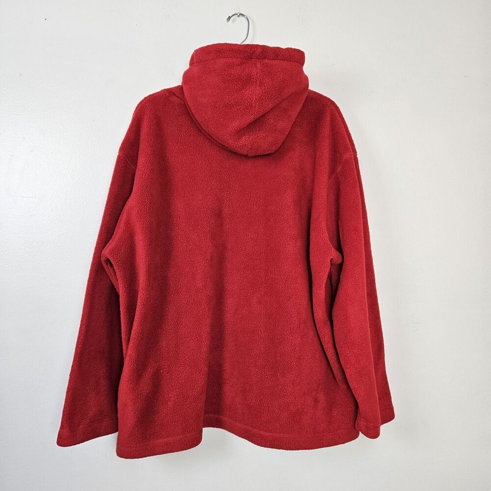 Looney Tunes Sylvester Red Hooded Fleece Sweatshirt STRESSES OUT Hoodie 1X - Picture 10 of 11